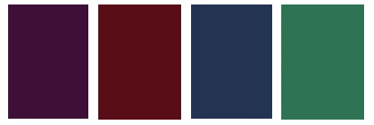 Varianti VIOLA ROSSO BLU VERDE