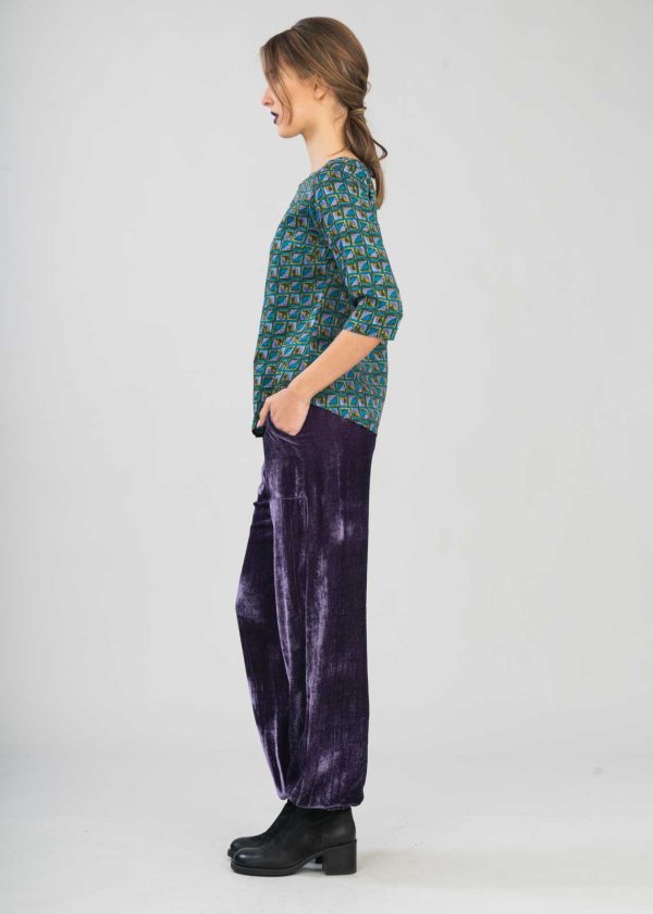 CASSIOPEA Blusa con Scollo a Barca - immagine 5