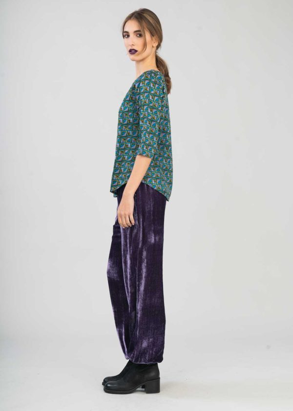 CASSIOPEA Blusa con Scollo a Barca - immagine 6