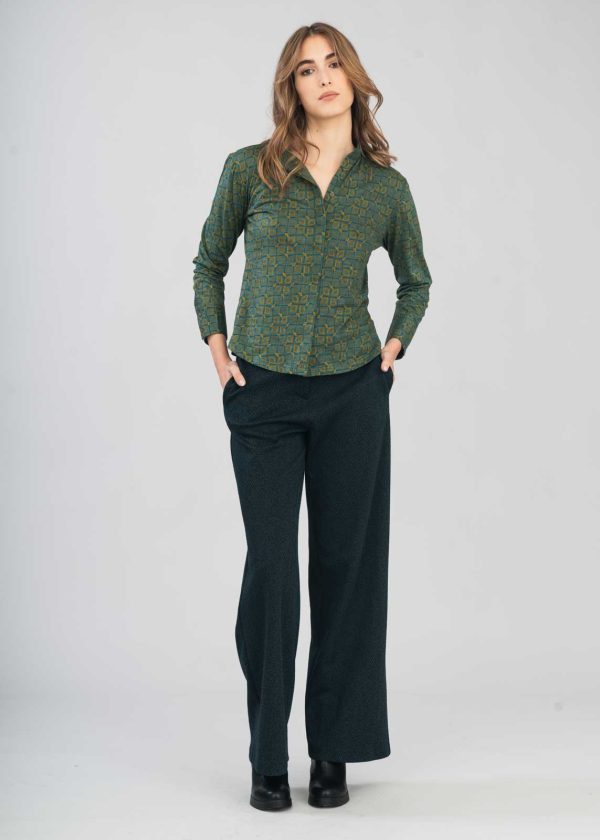 AURIGA Camicia Coreana Jersey - immagine 6