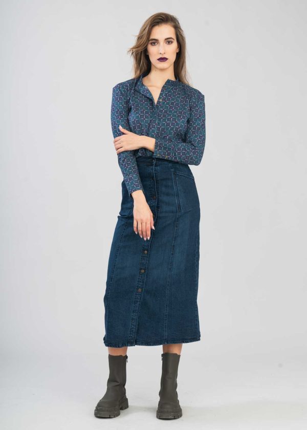 AURIGA Camicia Coreana Jersey - immagine 2