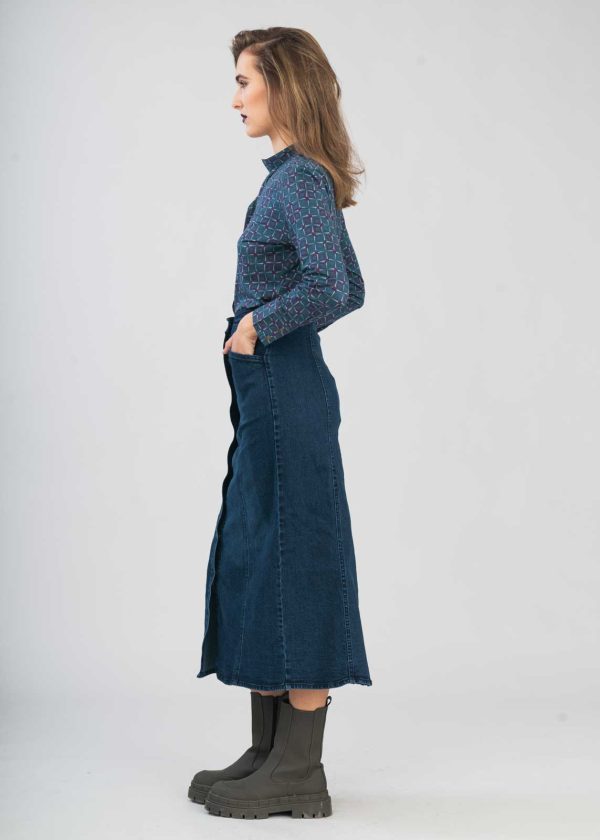 AURIGA Camicia Coreana Jersey - immagine 3