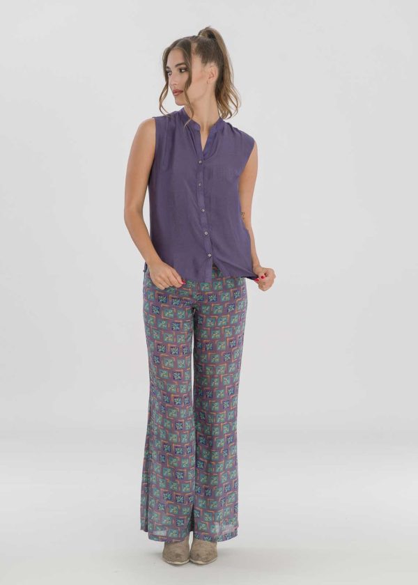 ESMERALDA Pantalone svasato - immagine 5