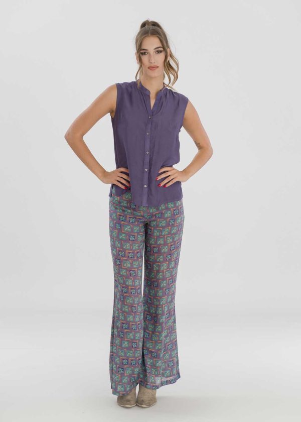 ESMERALDA Pantalone svasato - immagine 4