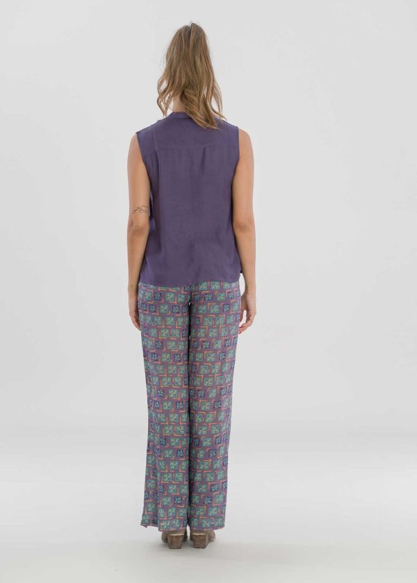 ESMERALDA Pantalone svasato - immagine 2