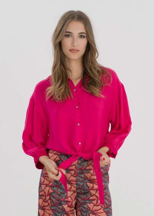 ESMERALDA Camicia con fiocco