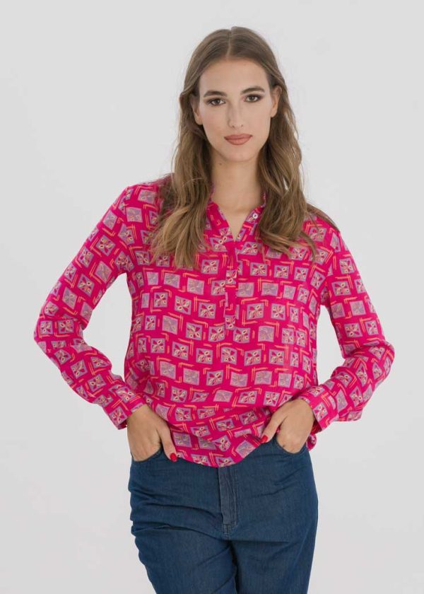 ESMERALDA Blusa alla coreana
