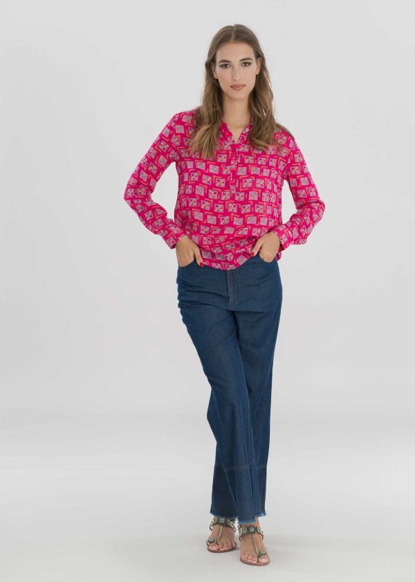 ESMERALDA Blusa alla coreana - immagine 5