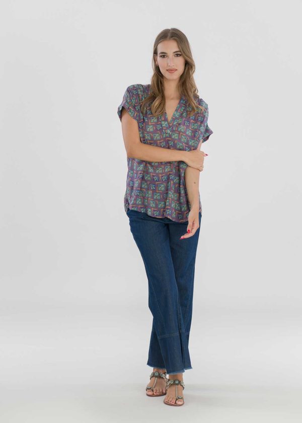 ESMERALDA Blusa oversized - immagine 4