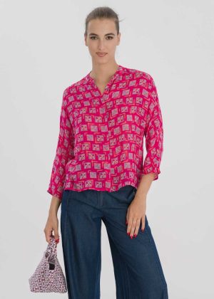 ESMERALDA Camicia alla coreana