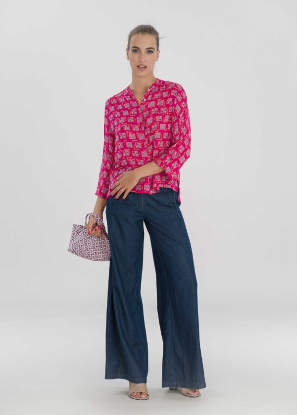 ESMERALDA Camicia alla coreana - immagine 4