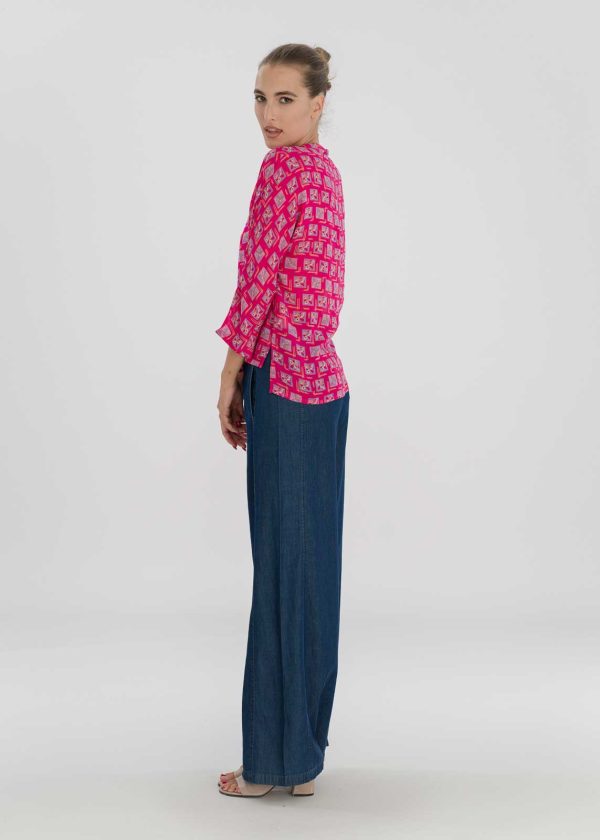 ESMERALDA Camicia alla coreana - immagine 3